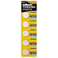 Батарейки CR2016-5BL Toshiba